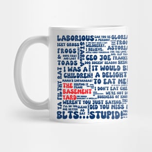 The Basement Yard Podcast Quotes - Duo Colorway Mug